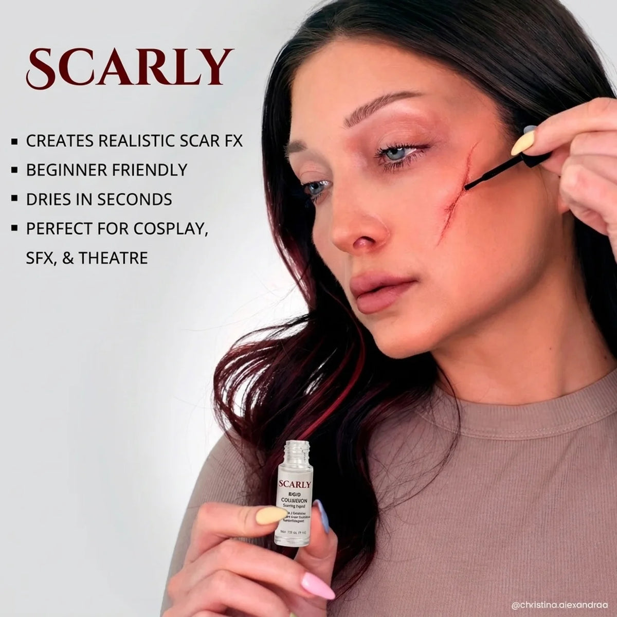 Scarly Serum — Realistic Fake Scar Effect